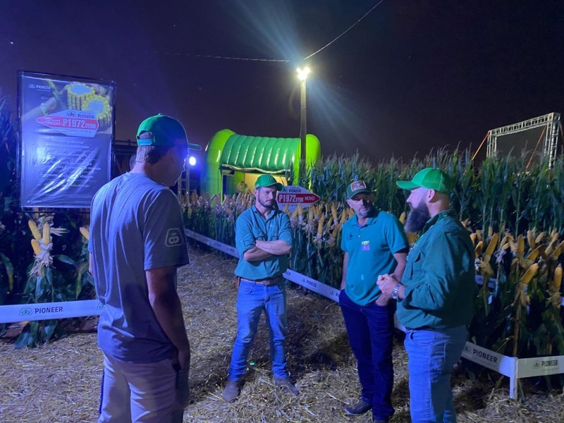 2ª Noite de Campo de Milho demonstra tecnologias para a produção do cereal