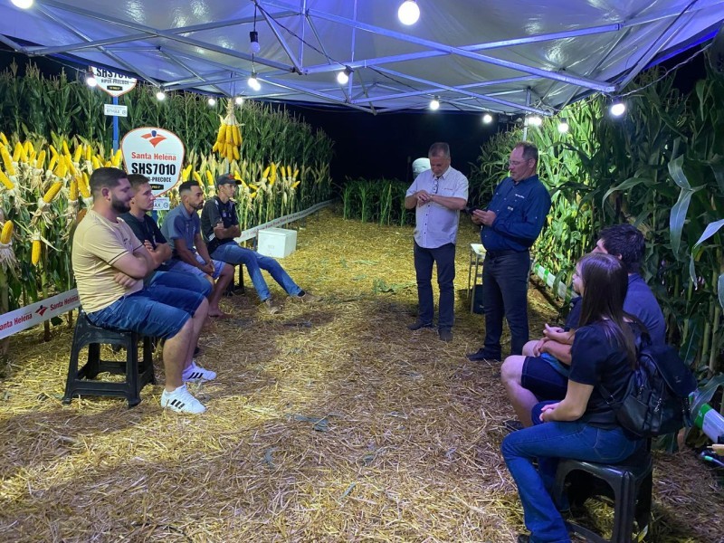 2ª Noite de Campo de Milho demonstra tecnologias para a produção do cereal