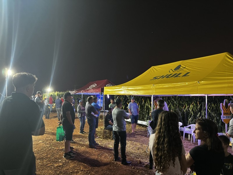 2ª Noite de Campo de Milho demonstra tecnologias para a produção do cereal