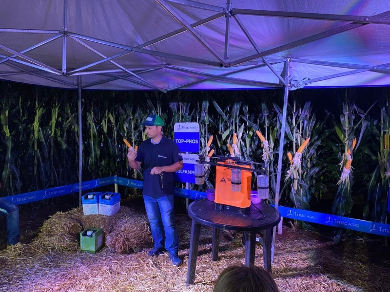 2ª Noite de Campo de Milho demonstra tecnologias para a produção do cereal