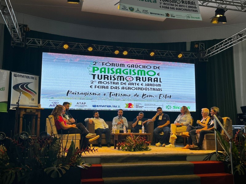 2º Fórum Gaúcho de Paisagismo e Turismo Regional debate estratégias para desenvolver a região