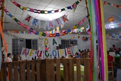 AFUCOPER promoveu arraiá