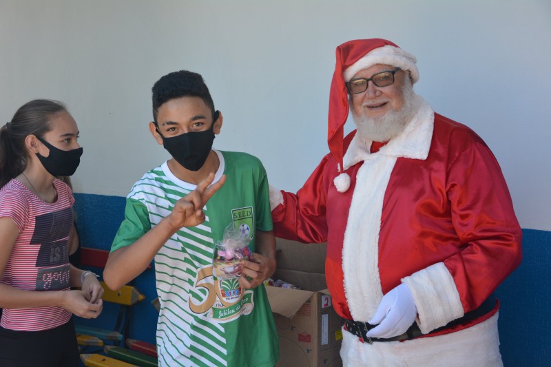 Alegria e muita diversão marcaram os últimos dias de aula dos alunos da Escola Duque de Caxias