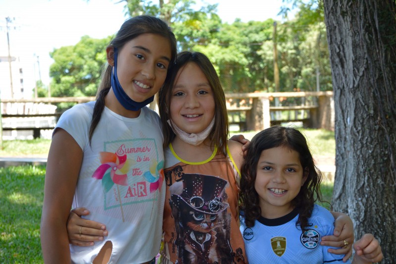 Alegria e muita diversão marcaram os últimos dias de aula dos alunos da Escola Duque de Caxias