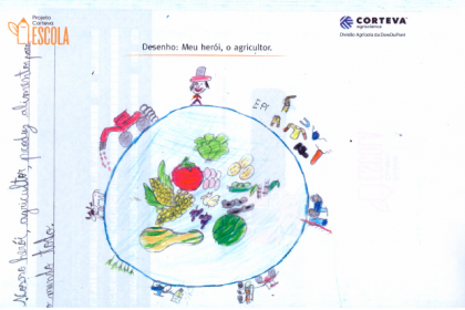 Alunos são premiados com o projeto “Meu Herói o Agricultor”