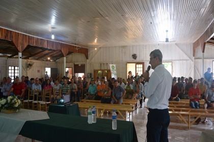 Associados tiveram a oportunidade de confraternizar e tomar conhecimento dos números da cooperativa