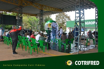 Campanha Cotri Prêmios sorteia 21 vale-compras