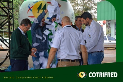 Campanha Cotri Prêmios sorteia 21 vale-compras