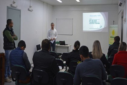 Cipeiros participam de treinamento sobre NR 05