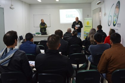 Cipeiros participam de treinamento sobre NR 05