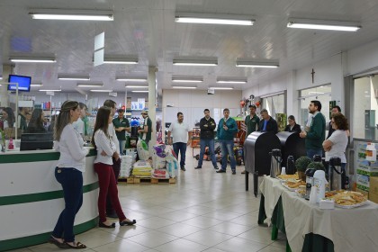 Colaboradores comemoram o Dia do Amigo