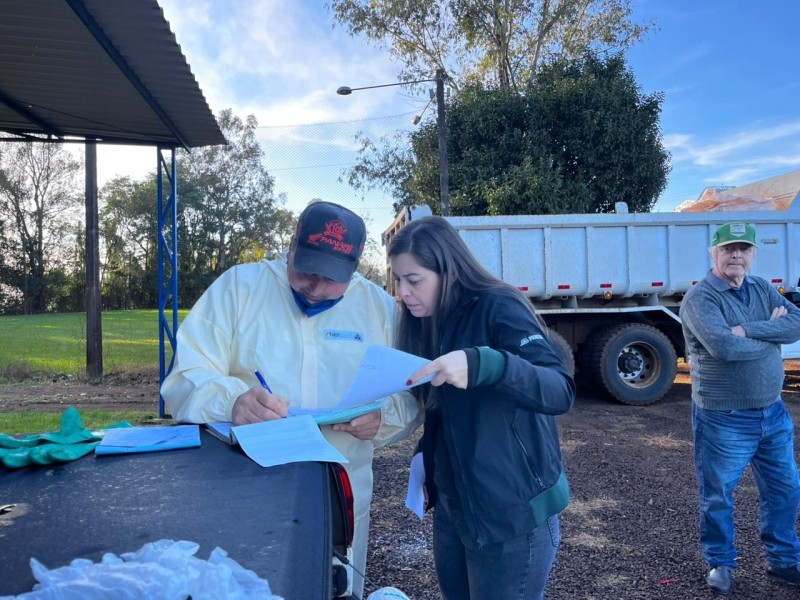 Coleta itinerante de embalagens vazias de agrotóxicos mobiliza comunidades rurais de Frederico Westphalen