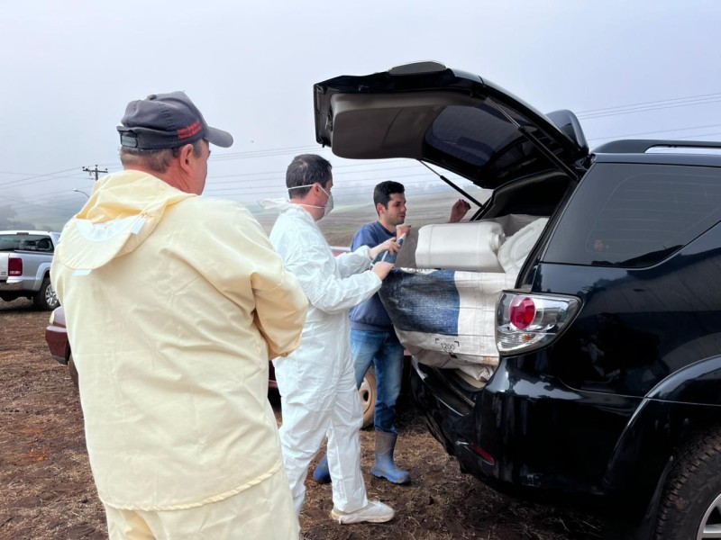 Coleta itinerante de embalagens vazias de agrotóxicos mobiliza comunidades rurais de Frederico Westphalen
