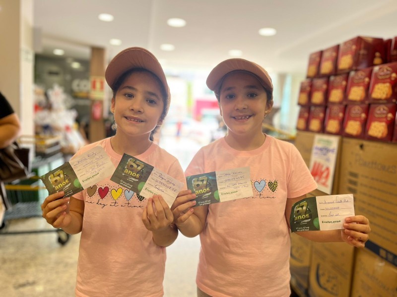 Confira os ganhadores do primeiro sorteio da campanha de 67 anos