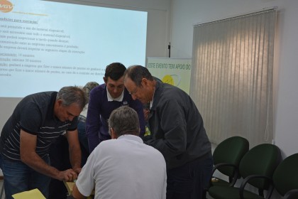 Conselheiros participam de formação