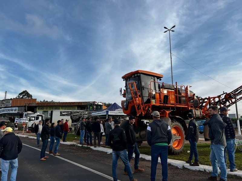 Cotrifred apoia mobilização de produtores por securitização de dívidas na BR-386 em Frederico Westphalen