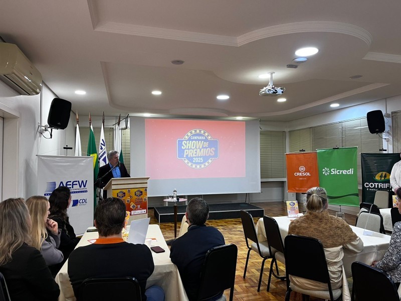 Cotrifred é patrocinadora da Campanha de Show de Prêmios 2025