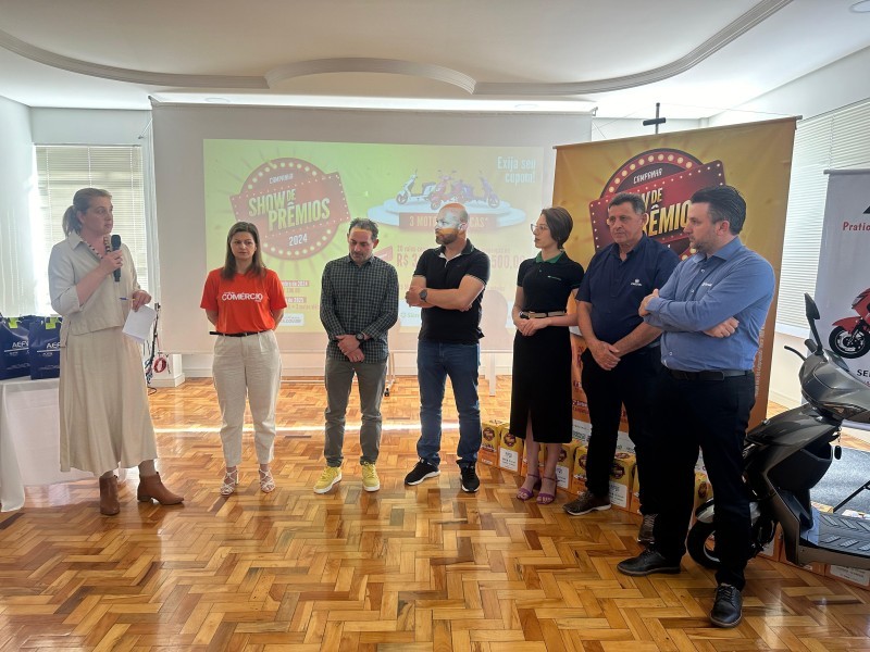 Cotrifred é uma das patrocinadoras da campanha Show de Prêmios da AEFW