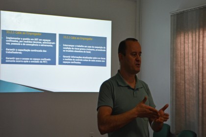 COTRIFRED investe em treinamento sobre NR33