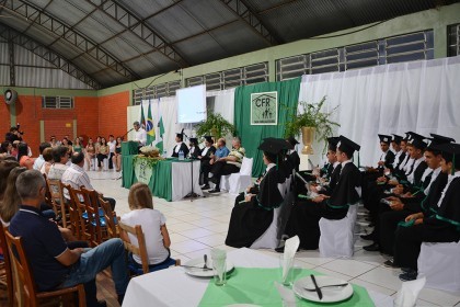 COTRIFRED participa de cerimônia de formatura dos alunos da Casa Familiar Rural