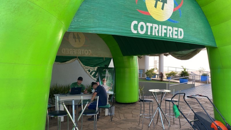 Cotrifred participa do Feirão de Negócios da Sicredi Conexão em Taquaruçu do Sul