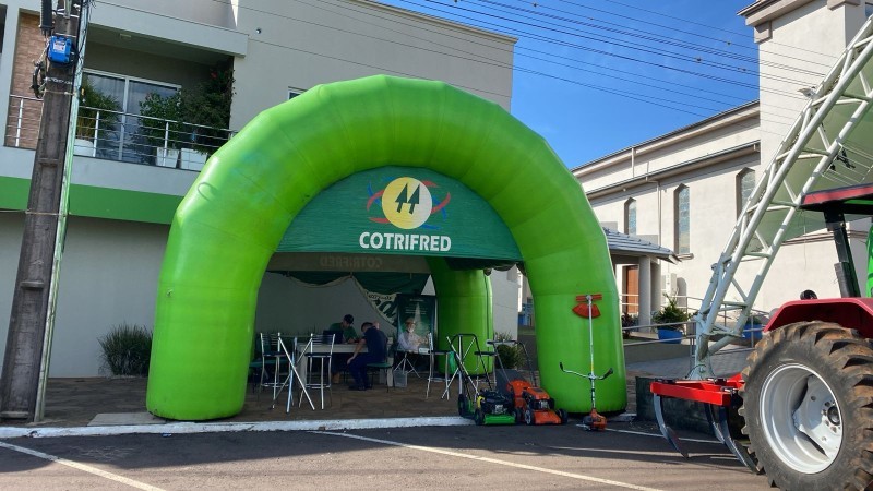 Cotrifred participa do Feirão de Negócios da Sicredi Conexão em Taquaruçu do Sul