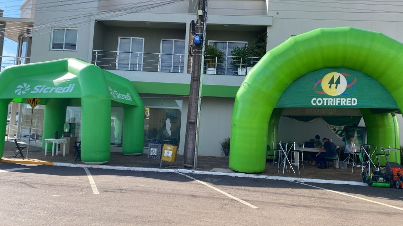 Cotrifred participa do Feirão de Negócios da Sicredi Conexão em Taquaruçu do Sul