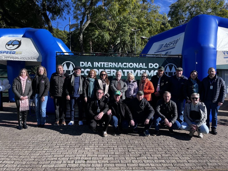 Cotrifred participa do Sabadão do Cooperativismo em celebração ao Dia Internacional do Cooperativismo