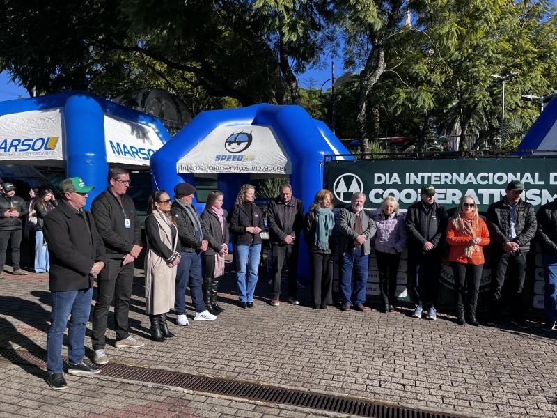 Cotrifred participa do Sabadão do Cooperativismo em celebração ao Dia Internacional do Cooperativismo