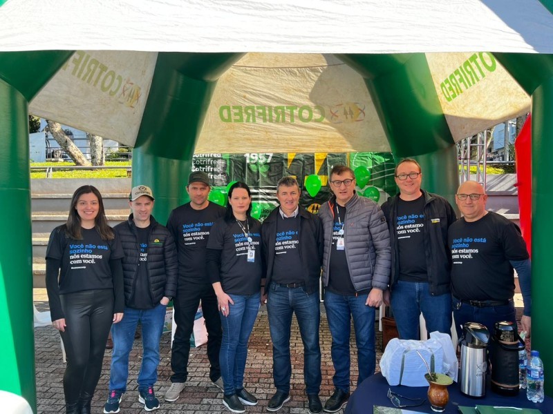 Cotrifred participa do Sábadão dos Negócios em Frederico Westphalen e reforça seu compromisso com o cooperativismo