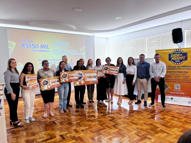 Cotrifred participa do sorteio da Campanha Show de Prêmios