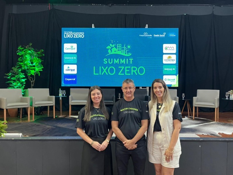 Cotrifred participa do Summit Lixo Zero e reforça compromisso com a sustentabilidade