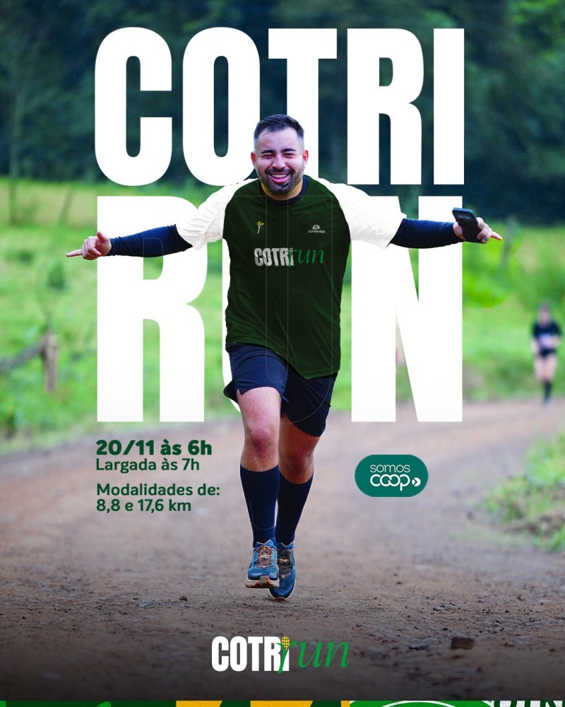 Cotrifred promove corrida de revezamento para celebrar seus 68 anos e o Ano Internacional das Cooperativas