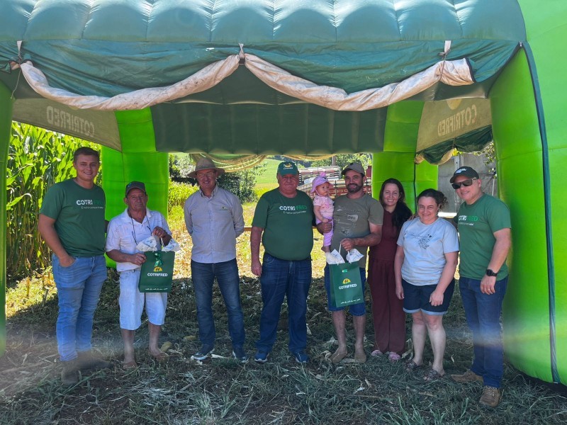 Cotrifred realiza Dia de Campo de Milho em Iraí