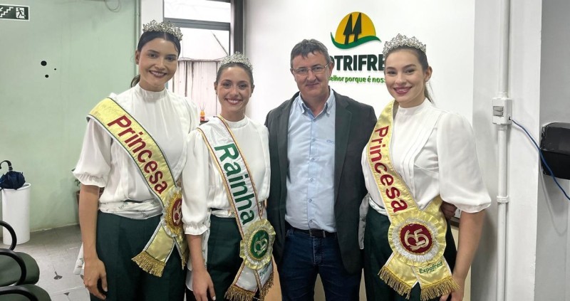 Cotrifred recebe soberanas da Expofred 2025