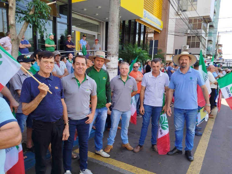 Cotrifred representada em mobilização de agricultores