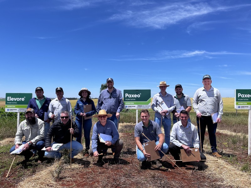 Departamento Técnico da Cotrifred realiza Tour de Herbicidas com a parceira Comercial Corteva