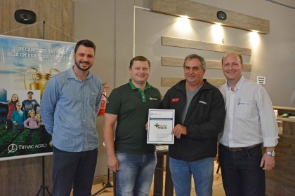 Desafio Colher Mais TIMAC Agro premia associado da Cotrifred