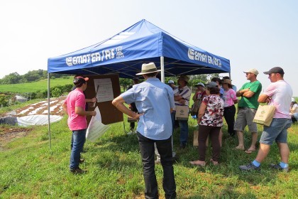 Dia de Campo do Projeto Rural Sustentável é realizado