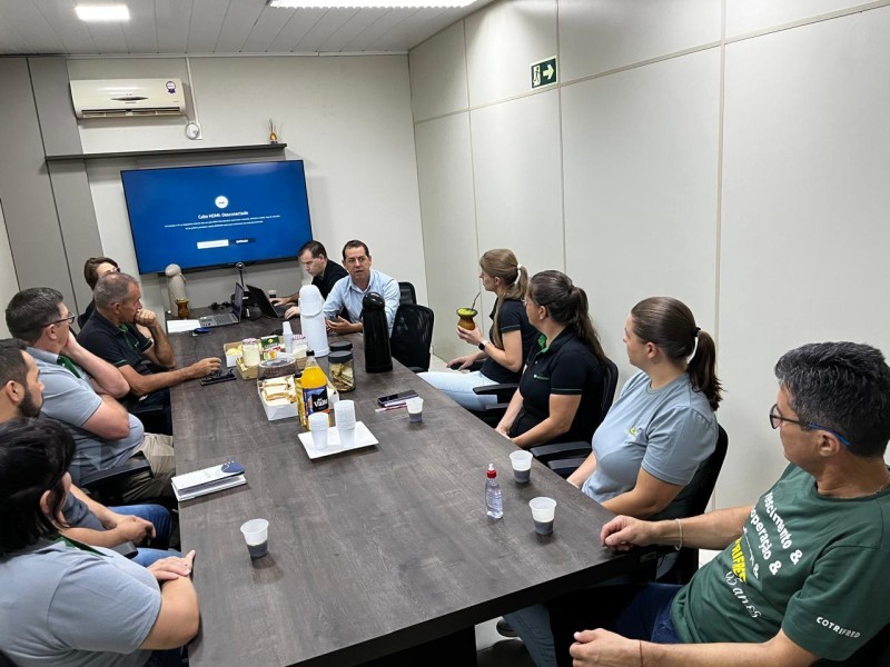 Encerrada primeira rodada de reuniões de planejamento com equipes da Cotrifred