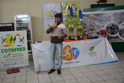 Entregue premiação aos vencedores da Copa União 60 anos COTRIFRED