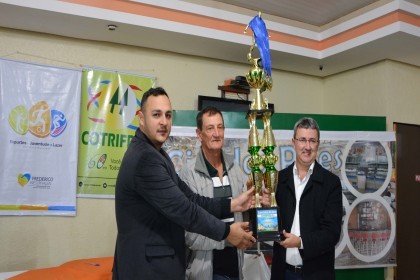 Entregue premiação aos vencedores da Copa União 60 anos COTRIFRED