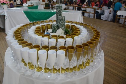 Festa de final de ano é realizada com os colaboradores e familiares