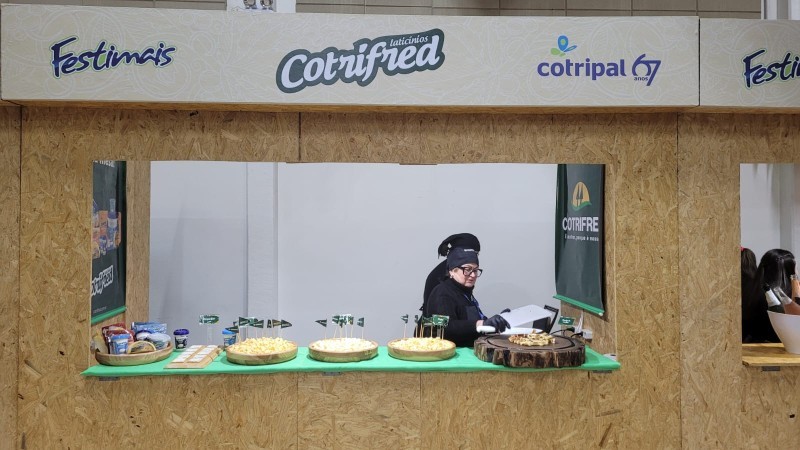 Laticínios Cotrifred marca presença na Festimais em Panambi