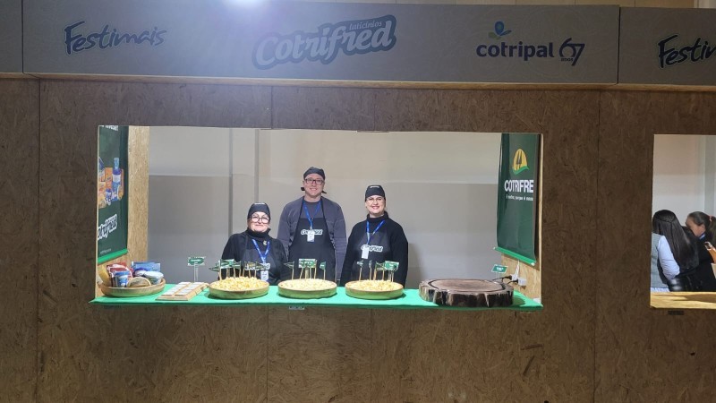 Laticínios Cotrifred marca presença na Festimais em Panambi
