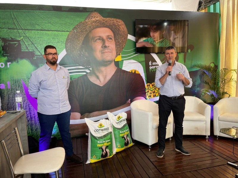 Linha de rações para novilhas é novidade na Cotrifred