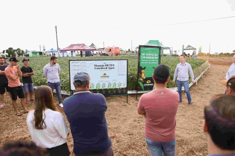 Noite de Campo de Soja da Cotrifred reúne mais de 500 produtores em Frederico Westphalen