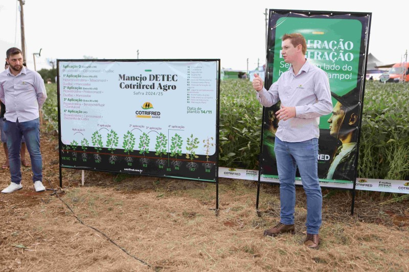 Noite de Campo de Soja da Cotrifred reúne mais de 500 produtores em Frederico Westphalen