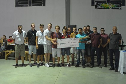 Premiados os vencedores da Copa Cotrifred/ Cresol