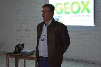Produto chamado Geox é apresentado aos associados e técnicos
